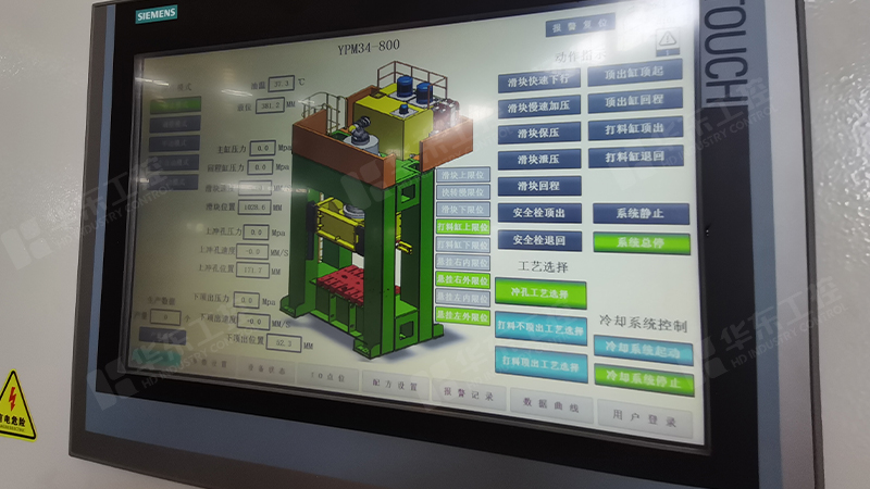 自動(dòng)化控制系統(tǒng)在四柱液壓機(jī)應(yīng)用的核心優(yōu)勢(shì)
