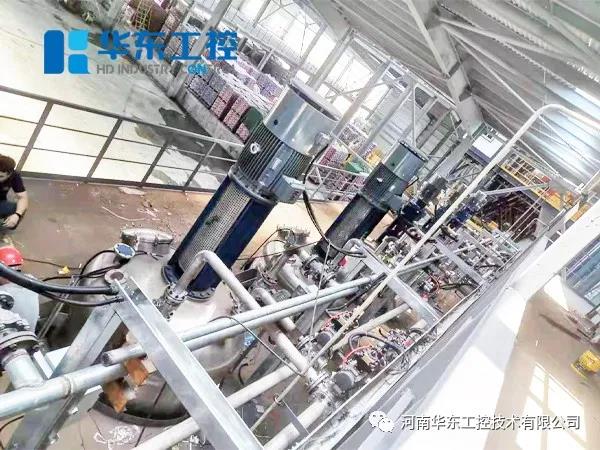 漯河市天山路泵站智能化配電及自動(dòng)化控制系統(tǒng)現(xiàn)場(chǎng)工作圖